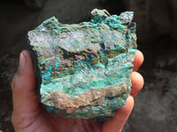 Natural Rough Shattuckite With Malachite & Cuprite Specimens  x 3 From Kaokoveld, Namibia - Toprock Gemstones and Minerals 