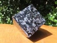 Polished Merlinite / Gabbro Cubes Cut to Stand - sold per piece - From Madagascar - TopRock