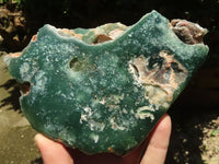 Polished Emerald Mtorolite / Chrome Chrysoprase Plates  x 4 From Zimbabwe - TopRock