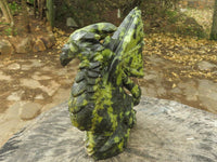 Polished Leopard Stone Welsh Dragon Sculpture  x 1 From Zimbabwe - TopRock