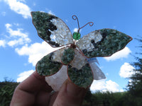 Polished Large Gemstone Butterfly - sold per piece From South Africa - TopRock