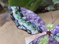 Polished Large Gemstone Butterfly - sold per piece From South Africa - TopRock