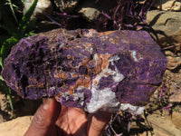 Natural Purpurite Specimens x 10 From Erongo, Namibia - TopRock