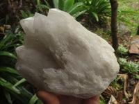 Natural White Quartz Clusters  x 2 From Madagascar - TopRock