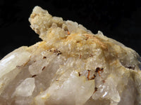 Natural Fairly Large Optic to Semi Optic Quartz Clusters x 2 From Serenje, Zambia - TopRock