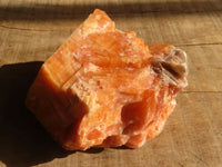 Natural New Sunset Orange Calcite Specimens  x 12 From Spitzkop, Namibia