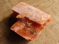 Natural New Sunset Orange Calcite Specimens  x 12 From Spitzkop, Namibia