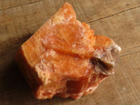 Natural New Sunset Orange Calcite Specimens  x 12 From Spitzkop, Namibia