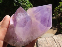 Natural Jacaranda Amethyst Clusters  x 2 From Mumbwa, Zambia - TopRock