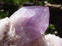 Natural Jacaranda Amethyst Clusters  x 2 From Mumbwa, Zambia - TopRock