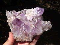 Natural Jacaranda Amethyst Clusters  x 2 From Mumbwa, Zambia - TopRock