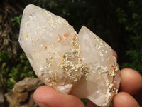 Natural Selected Cathedral Candle Quartz Crystals  x 13 From Madagascar - TopRock