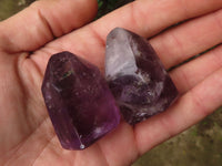 Polished Stunning Mixed Selection Of Window Amethyst Crystals  x 20 From Akansobe, Madagascar - TopRock