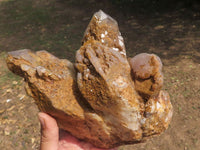 Natural Extra Large Red Hematoid Quartz Cluster  x 1 From Karoi, Zimbabwe - TopRock