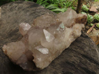 Natural Groovy Pair Of Quartz Clusters  x 2 From Southern Africa - TopRock