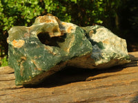 Natural Rough Emerald Mtorolite Cutting Material  x 2 From Zimbabwe - Toprock Gemstones and Minerals 