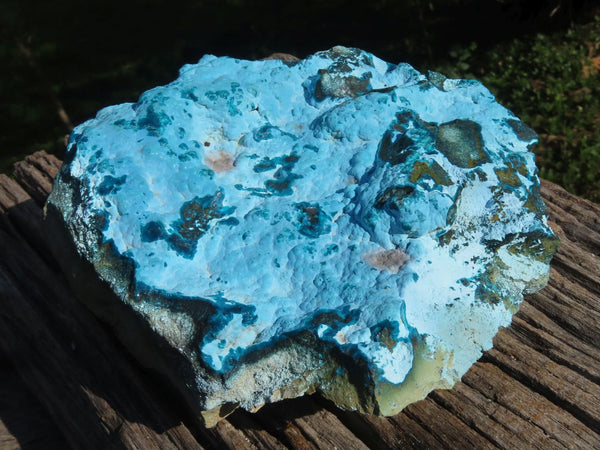 Natural Stunning Blue Chrysocolla Specimen x 1 From Congo - TopRock