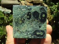 Polished Stromatolite / Kambamba Jasper Cubes (Corners Cut To Stand) x 4 From Mahajanga, Madagascar - TopRock