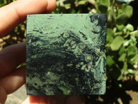 Polished Stromatolite / Kambamba Jasper Cubes (Corners Cut To Stand) x 4 From Mahajanga, Madagascar - TopRock