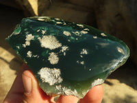 Polished  Emerald Mtorolite / Emerald Chrysoprase Plates  x 12 From Zimbabwe