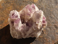 Natural Sugar Amethyst Clusters  x 12 From Solwezi, Zambia - Toprock Gemstones and Minerals 