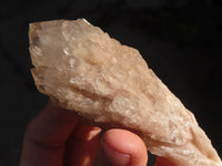 Natural Cascading Smokey Quartz Clusters x 6 From Luena, Congo