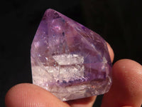 Polished Small Window Amethyst Points x 20 From Ankazobe, Madagascar