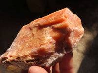 Natural New Sunset Orange Calcite Specimens  x 12 From Spitzkop, Namibia - Toprock Gemstones and Minerals 