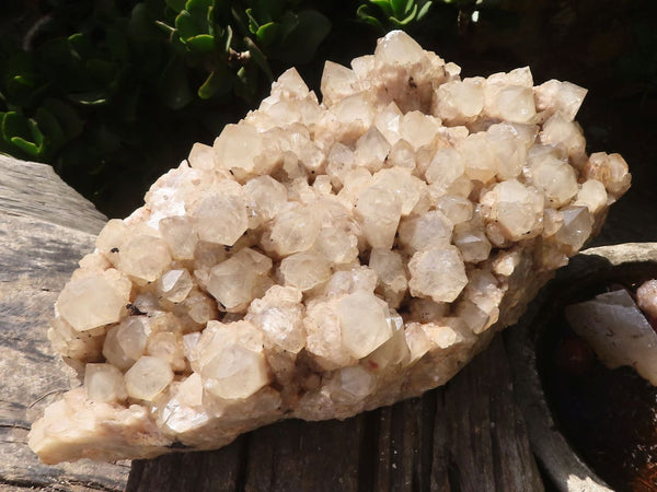 Natural Giant White Phantom Smokey Quartz Cluster  x 1 From Luena, Congo - TopRock