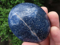 Polished Blue Lazulite Palm Stones  x 12 From Madagascar - Toprock Gemstones and Minerals 