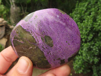 Polished Purple Stichtite & Serpentine Standing Free Forms  x 6 From Barberton, South Africa - TopRock