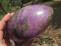 Polished Stunning Purple Stichtite Standing Free Forms  x 2 From Barberton, South Africa - TopRock