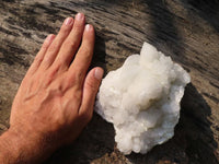 Natural Pineapple Candle Quartz Clusters  x 4 From Madagascar - Toprock Gemstones and Minerals 