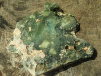 Natural Green Chrome Chalcedony Crystalline Plate Specimens  x 2 From Mutorashanga, Zimbabwe - TopRock