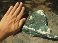 Natural Green Chrome Chalcedony Crystalline Plate Specimens  x 2 From Mutorashanga, Zimbabwe - TopRock