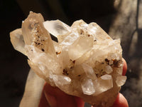 Natural Smokey Quartz Crystal Clusters  x 24 From Madagascar