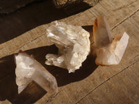 Natural Smokey Quartz Crystal Clusters  x 24 From Madagascar