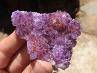 Natural Dark "Amethystos" Amethyst Clusters  x 24 From Kwaggafontein, South Africa - TopRock