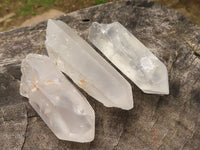 Natural Single Clear Quartz Crystals  x 49 From Madagascar - TopRock