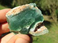 Natural Rough Mtorolite / Chrome Chalcedony Cutting Material x 23 From Mutorashanga, Zimbabwe - TopRock