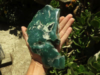 Polished Green Mtorolite / Emerald Chrome Chrysoprase Plates  x 2 From Zimbabwe - TopRock