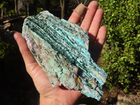 Natural Drusy Coated Chrysocolla & Malachite Dolomite Specimens x 3 From Kakanda, Congo