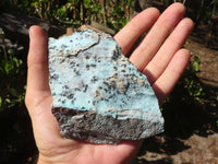 Natural Drusy Coated Chrysocolla With Malachite & Dendritic Psilomane  x 6 From Kakanda, Congo - Toprock Gemstones and Minerals 