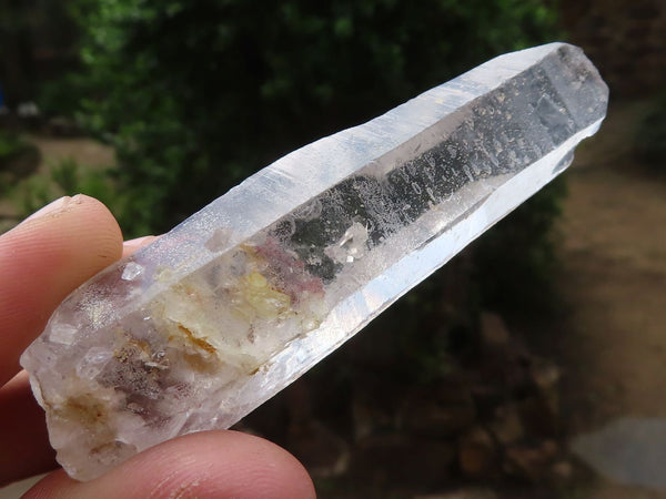 Natural Single Clear Quartz Crystals  x 24 From Zambia - Toprock Gemstones and Minerals 