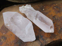 Natural Single Clear Quartz Crystals  x 24 From Zambia - Toprock Gemstones and Minerals 