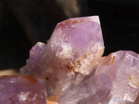 Natural Jacaranda Amethyst Clusters  x 2 From Zambia - Toprock Gemstones and Minerals 