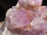 Natural Jacaranda Amethyst Clusters  x 2 From Zambia - Toprock Gemstones and Minerals 