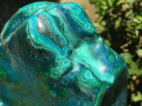 Polished Malacholla (Malachite & Chrysocolla) Display Piece  x 1 From Congo - TopRock