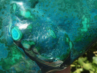 Polished Malacholla (Malachite & Chrysocolla) Display Piece  x 1 From Congo - TopRock