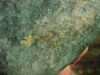 Polished Killer Green Fuchsite Quartz With Pyrite & Mica Standing Free Forms  x 2 From Madagascar - TopRock